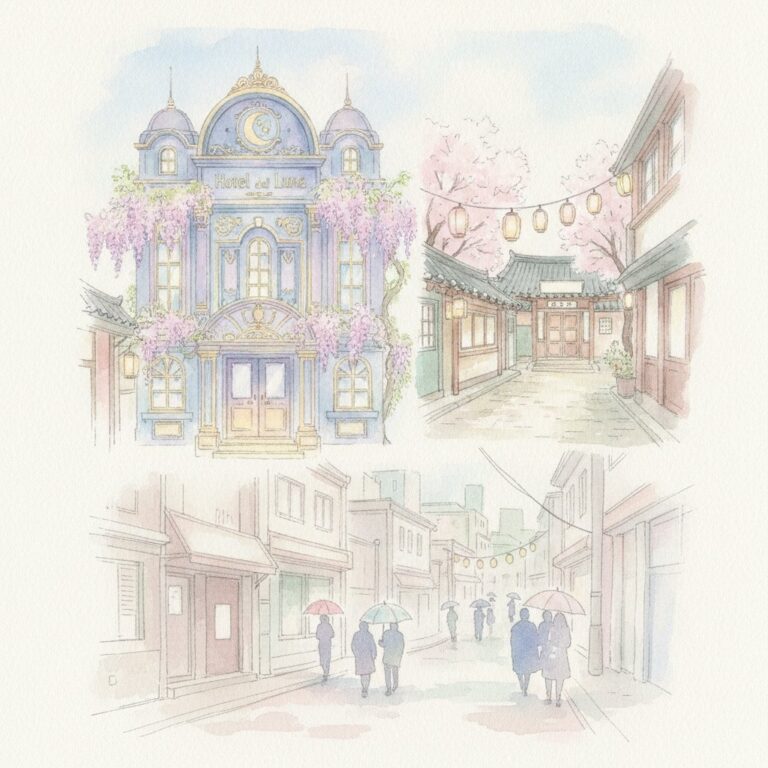 Euljiro KDrama Filming Locations from Vincenzo and Del Luna