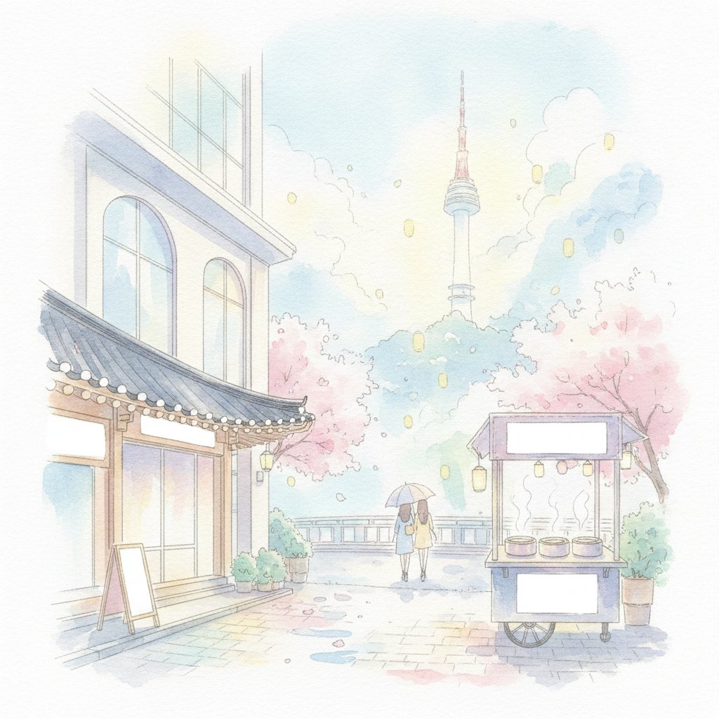 Myeongdong K-Drama Filming Locations and Walking Map