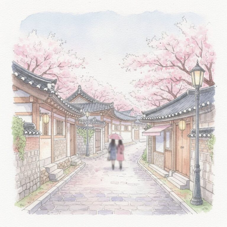 Seochon K Drama Filming Spots Walk: Seoul’s Historic Alleyways