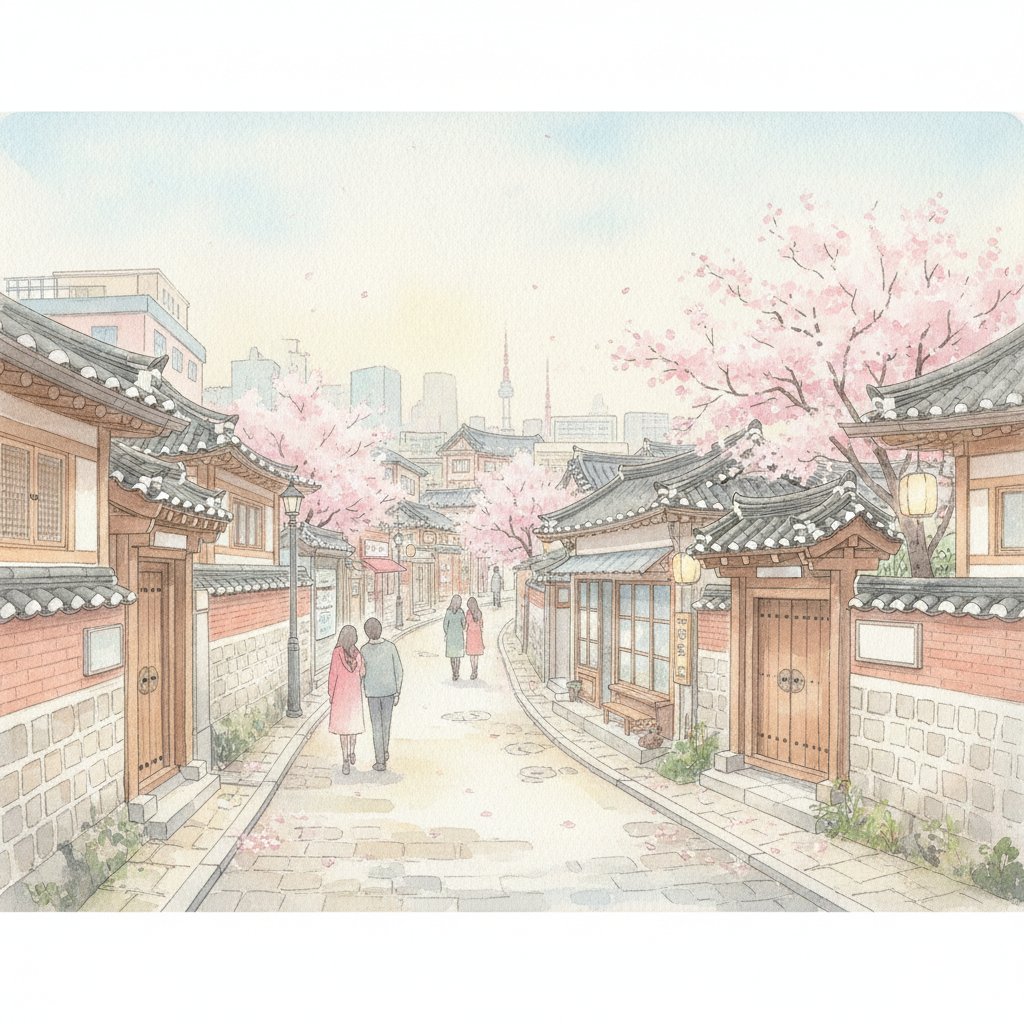 Seochon K Drama Filming Spots Walk: Seoul’s Historic Alleyways