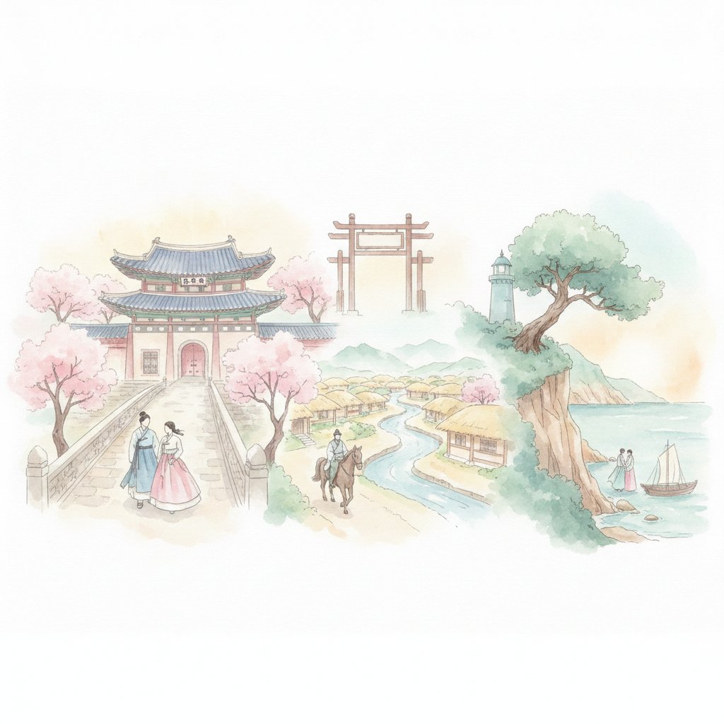 Visiting 4 Famous Historical Korean Drama Film Sets