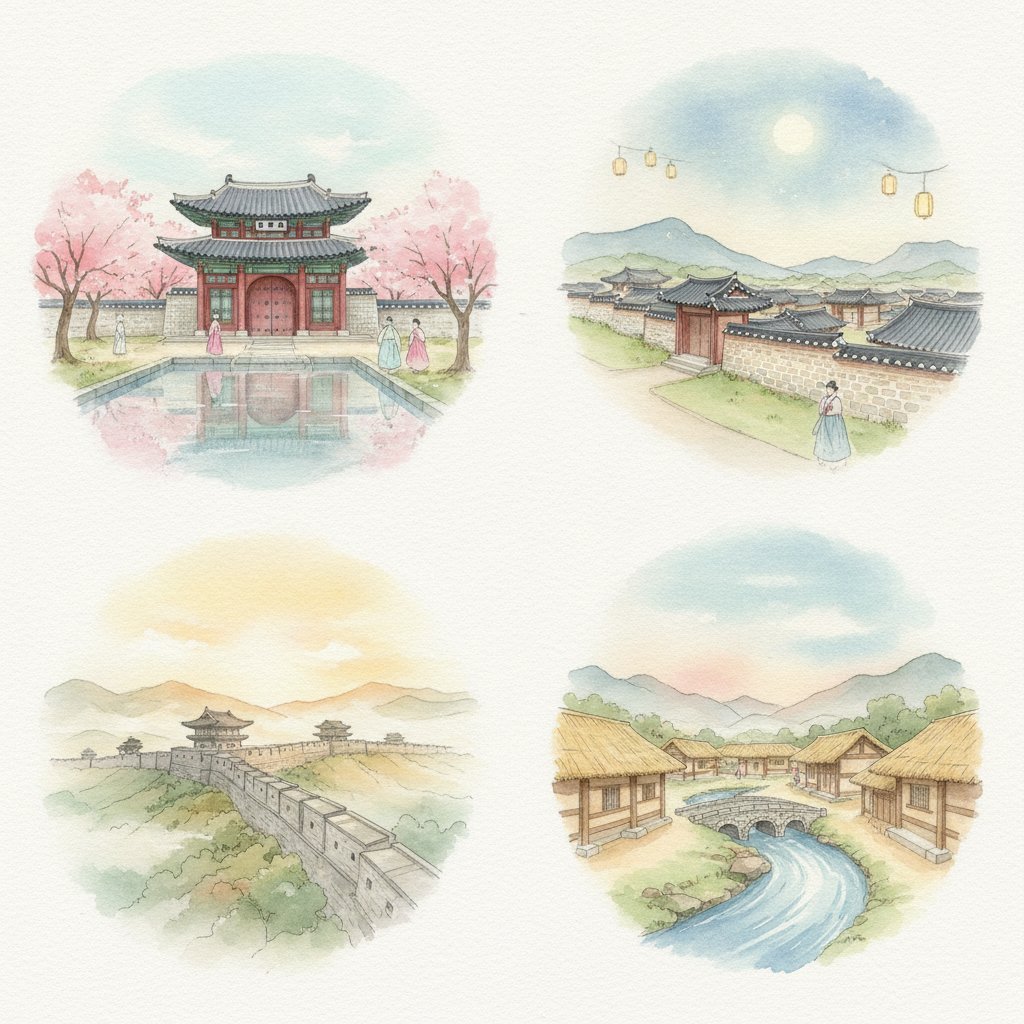 Visiting 4 Famous Historical Korean Drama Film Sets