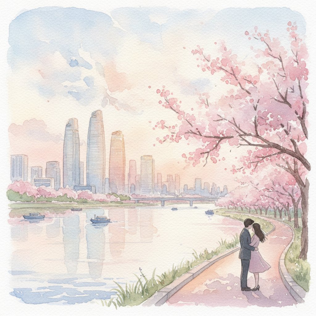 Yeouido Hangang Park K Drama Locations Walking Route
