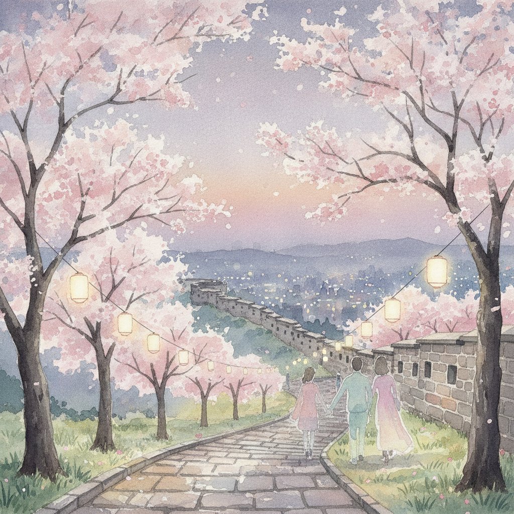 Naksan Park Night Walk: Real K-Drama Locations in Seoul