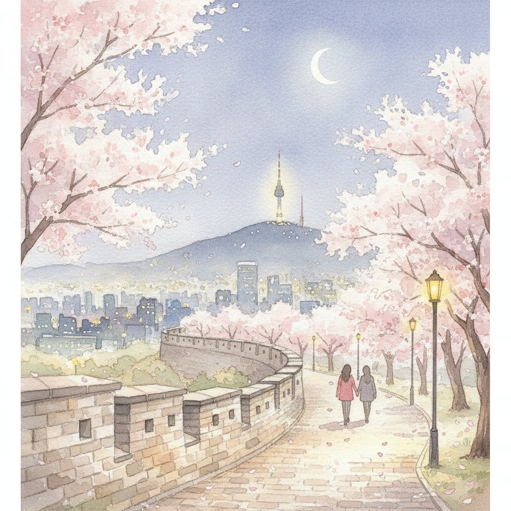 Naksan Park Night Walk: Real K-Drama Locations in Seoul